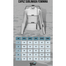 CAMISA DE PESCA FEMININA COM CAPUZ - BLACK - MAR NEGRO