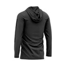 CAMISA DE PESCA COM CAPUZ - CHUMBO - MAR NEGRO