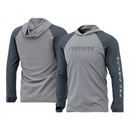 CAMISA DE PESCA COM CAPUZ POLIAMIDA - PRATA - PRESA VIVA