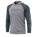 CAMISA DE PESCA COM CAPUZ POLIAMIDA - PRATA - PRESA VIVA