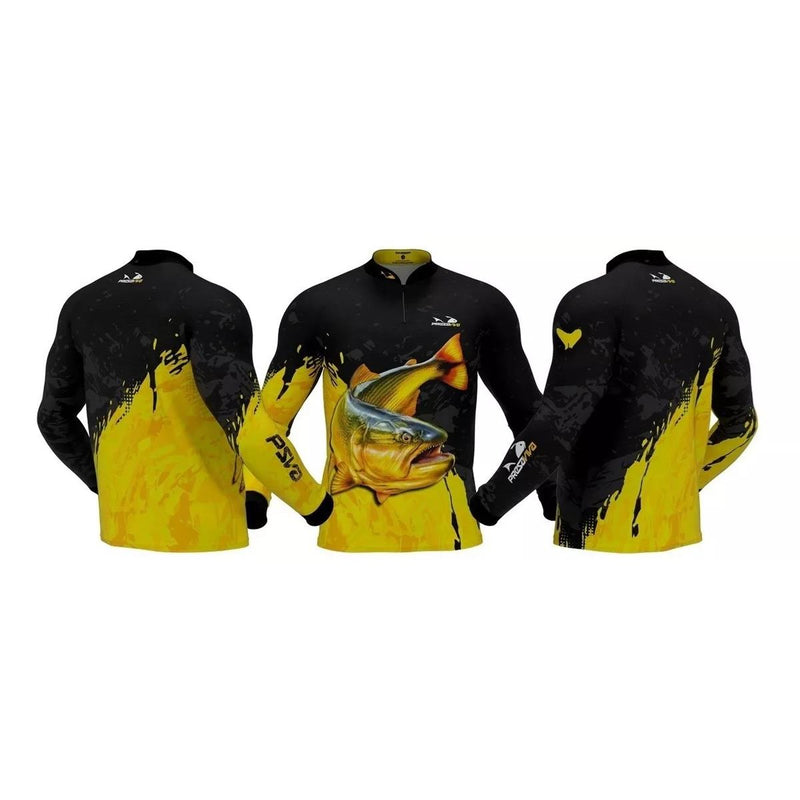 CAMISA DE PESCA - DOURADO - MAR NEGRO
