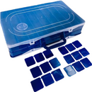 ESTOJO DUPLA FACE - HI - MALETA COM ALÇA - PARA ISCAS ARTIFICIAIS