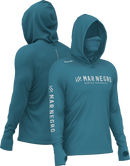 CAMISA DE PESCA MASCULINA X PROTECT 360 - AZUL PETROLEO - MAR NEGRO