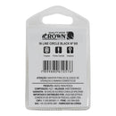 ANZOL IN LINE CIRCLE BLACK 9/0 - CROWN