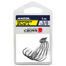 ANZOL OFFESET EWG LASTREADO 3/0 - CROWN