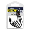 ANZOL SUPER CAT FISH BLACK 6/0 - CROWN
