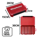 Estojo Para Iscas Artificiais Caixa De Pesca - Megabass