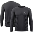 CAMISA DE PESCA LISA - CHUMBO - MAR NEGRO