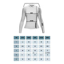 CAMISA DE PESCA FEMININA COM CAPUZ - AZUL MARINHO - MAR NEGRO