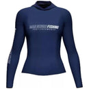 CAMISA DE PESCA FEMININA COM CAPUZ - AZUL MARINHO - MAR NEGRO