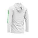 CAMISA DE PESCA COM CAPUZ - BRANCO - MAR NEGRO