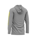 CAMISA DE PESCA COM CAPUZ - CINZA CLARO - MAR NEGRO