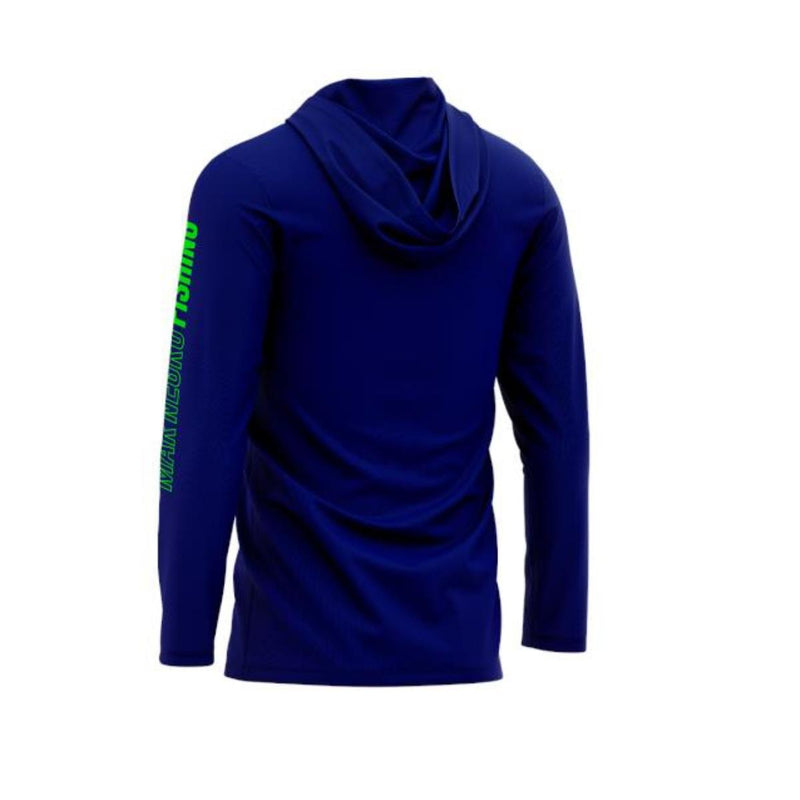CAMISA DE PESCA COM CAPUZ - MARINHO - MAR NEGRO