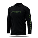 CAMISA DE PESCA COM CAPUZ - PRETO - PRESA VIVA