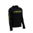 Camisa De Pesca Poliamida Capuz - Preta - Mar Negro Fishing