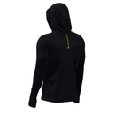 Camisa De Pesca Poliamida Capuz - Preta - Mar Negro Fishing