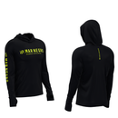 Camisa De Pesca Poliamida Capuz - Preta - Mar Negro Fishing