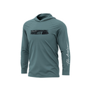 CAMISA DE PESCA MASCULINA POLIAMIDA COM CAPUZ - PETROLEO - PRESA VIVA