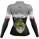 CAMISA DE PESCA FEMININA - TUCUNARE AZUL 1 - MAR NEGRO