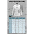 CAMISA DE PESCA COM CAPUZ - BLUE - MAR NEGRO